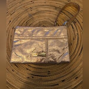 * Small Steve Madden rose gold wristlet wallet